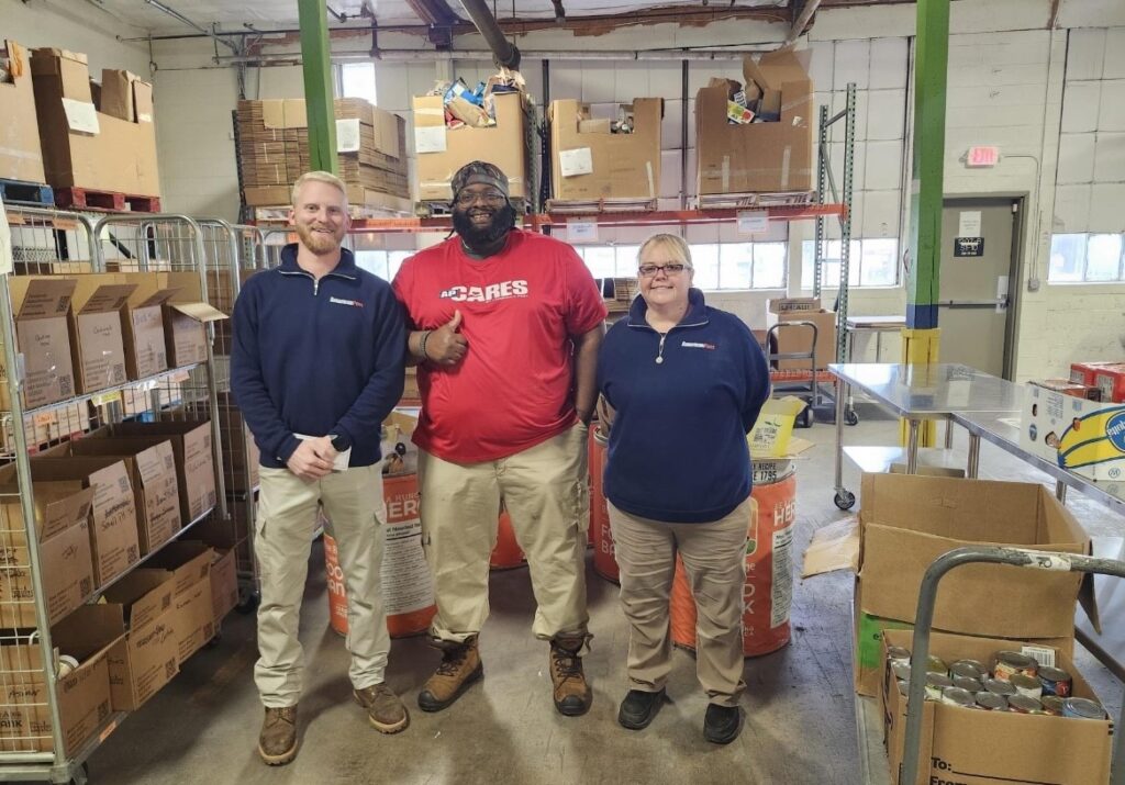 American Pest employees participating in local holiday drives