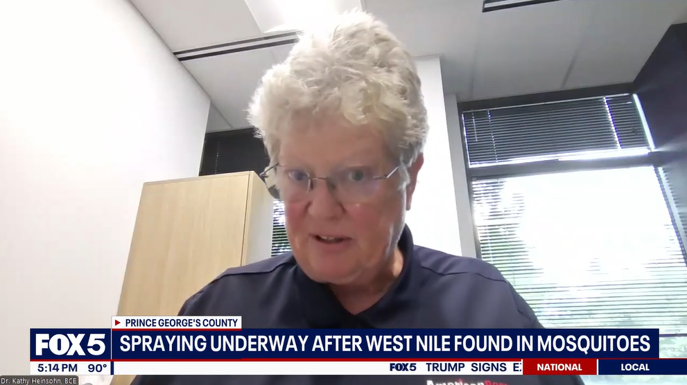 Dr. Kathy Heinsohn, BCE, on Fox 5 DC