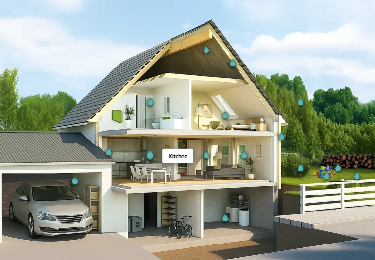 preview of American Pest's Interactive home pest guide and infographic